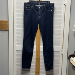 7 For All Mankind Skinny Jeans Sz 31